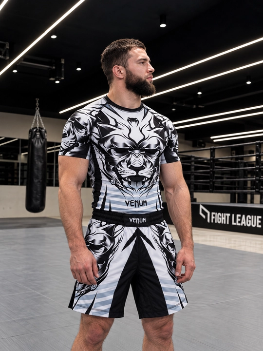 MMA va fitnes mashg‘ulotlari uchun Venum erkaklar rashgard va shortiklar sport to‘plami - 