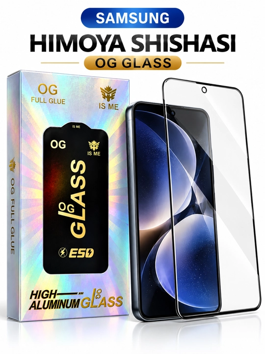 Samsung A14, A16, A17, A22, A26, A27, A34, A35, A36, A37, A54, A55, A56, A57 himoya oynasi - 