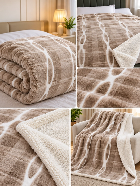 Adyol-pled, 200×230 sm, yotoqxona va mehmonxona uchun yumshoq qoplama