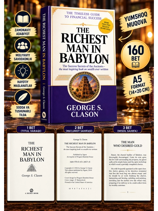 The Richest Man in Babylon George S. Clason ingliz tilida