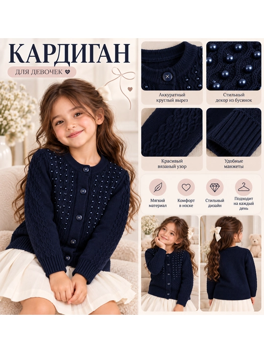 Детский кардиган - 