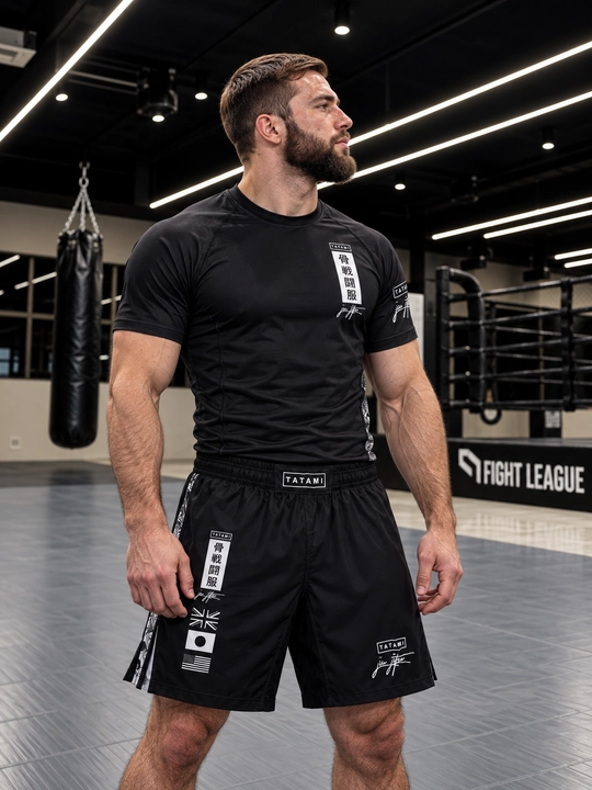 Рашгард и шорты Tatami Fightwear для ММА, грэпплинга, tatami и тренировок - 