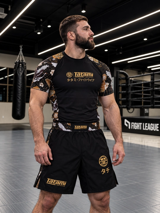 Рашгард и шорты Tatami Fightwear для ММА, грэпплинга, tatami и тренировок - 
