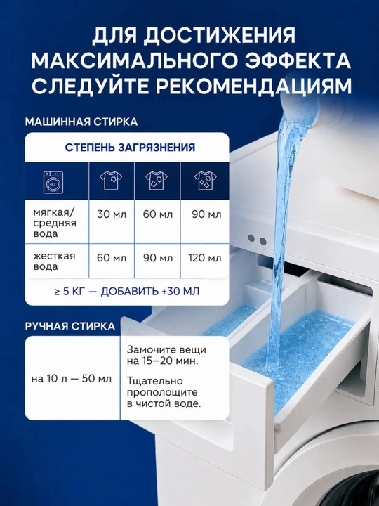 Гель для стирки Florey’s Day, с пятновыводителем, 3 л