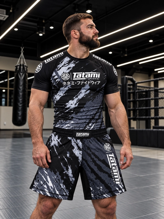 Рашгард и шорты Tatami Fightwear для ММА, грэпплинга, tatami и тренировок - 