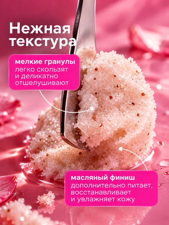 VOIS Скраб для тела парфюмированный с маслами, 400 гр