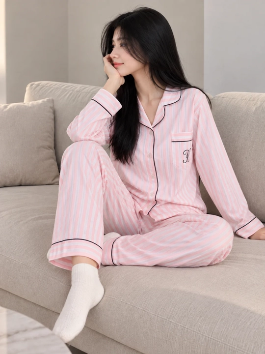 Pijama ayollar uchun, uy kiyimi, tungi kiyim, qish uchun issiq yengi uzun pijama, XL-XXL