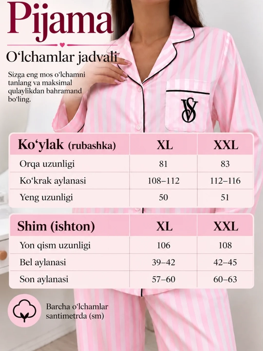 Pijama ayollar uchun, uy kiyimi, tungi kiyim, qish uchun issiq yengi uzun pijama, XL-XXL