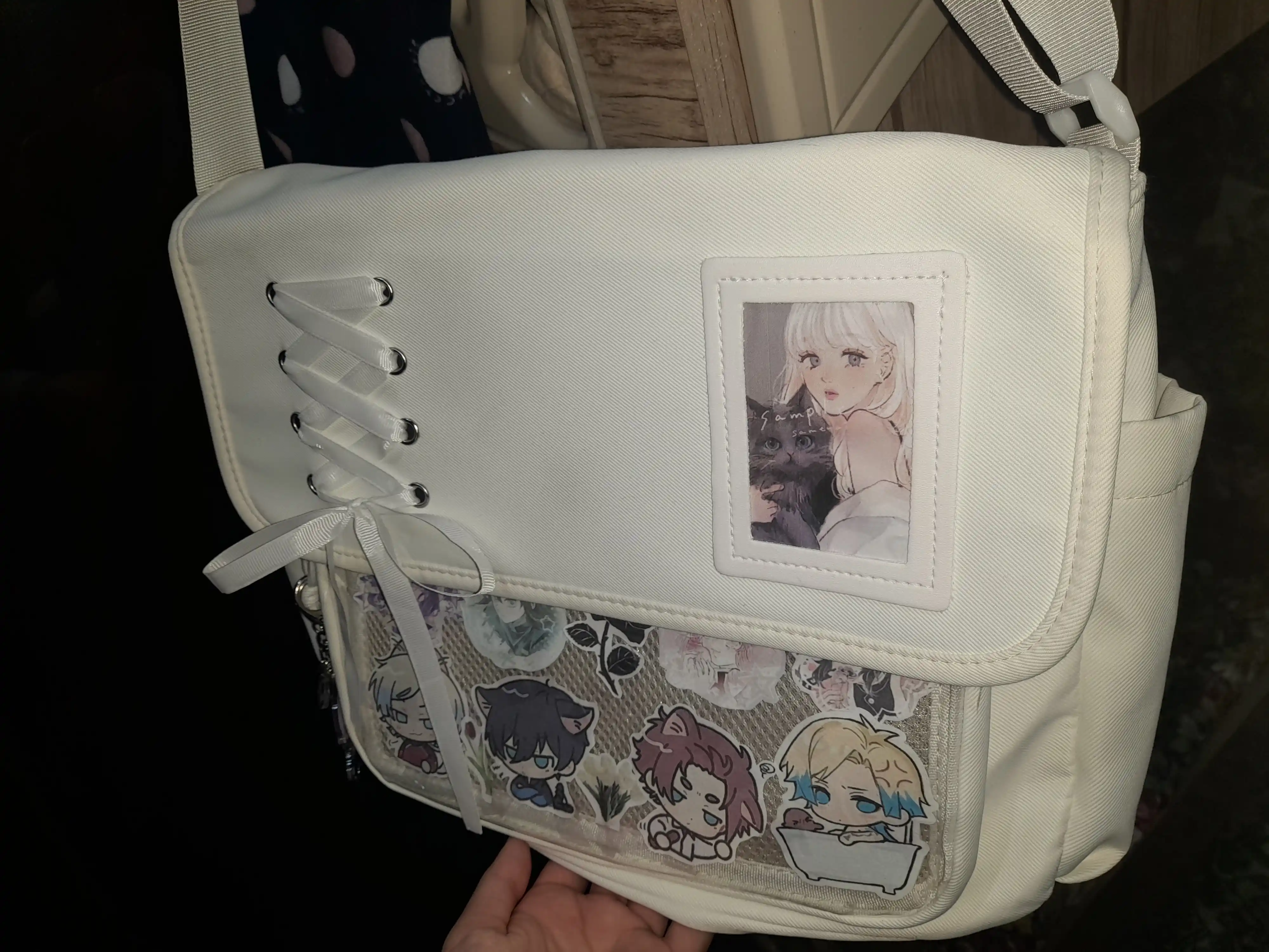 Sumka ayollar uchun, maktab, ish va sayrlar uchun, Kawaii anime Y2K, yelka sumkasi