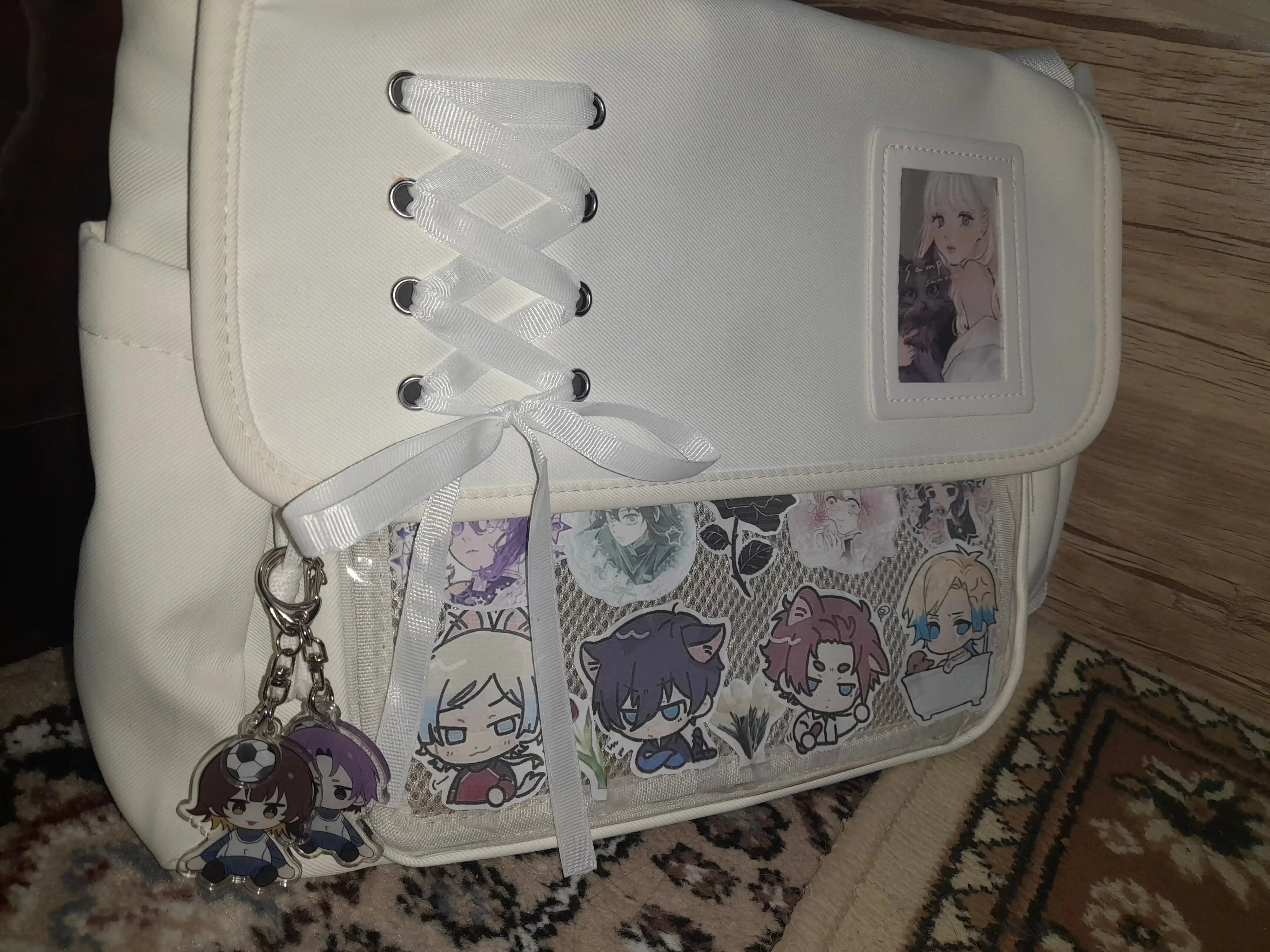 Sumka ayollar uchun, maktab, ish va sayrlar uchun, Kawaii anime Y2K, yelka sumkasi