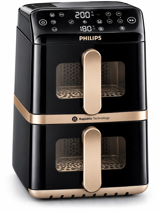 Philips aerogril, elektr havo frituryasi, sensorli boshqaruv, oshxona uchun
