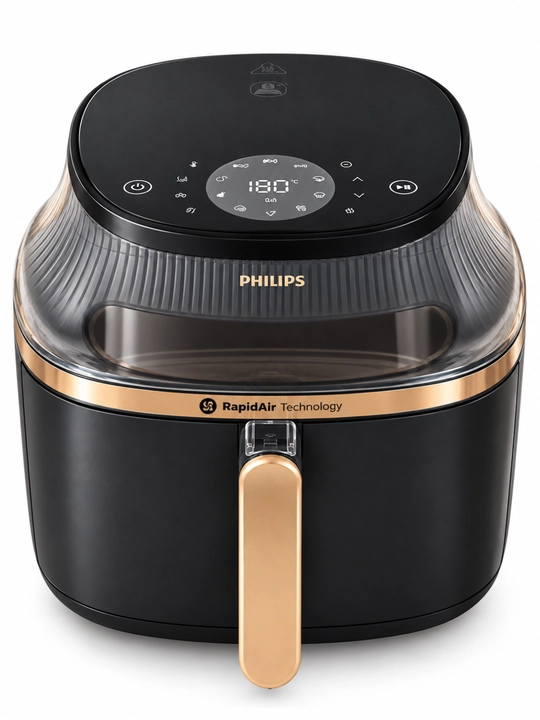 Philips aerogril, elektr havo frituryasi, sensorli boshqaruv, oshxona uchun