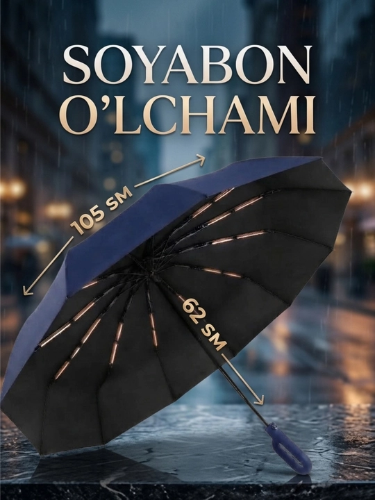 Ayollar va erkaklar uchun avtomatik soyabon