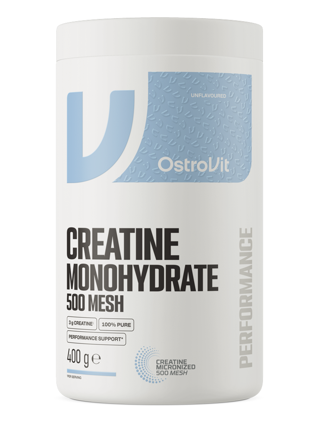 Креатин моногидрат OstroVit, 300 гр, 400 гр, 1 кг
