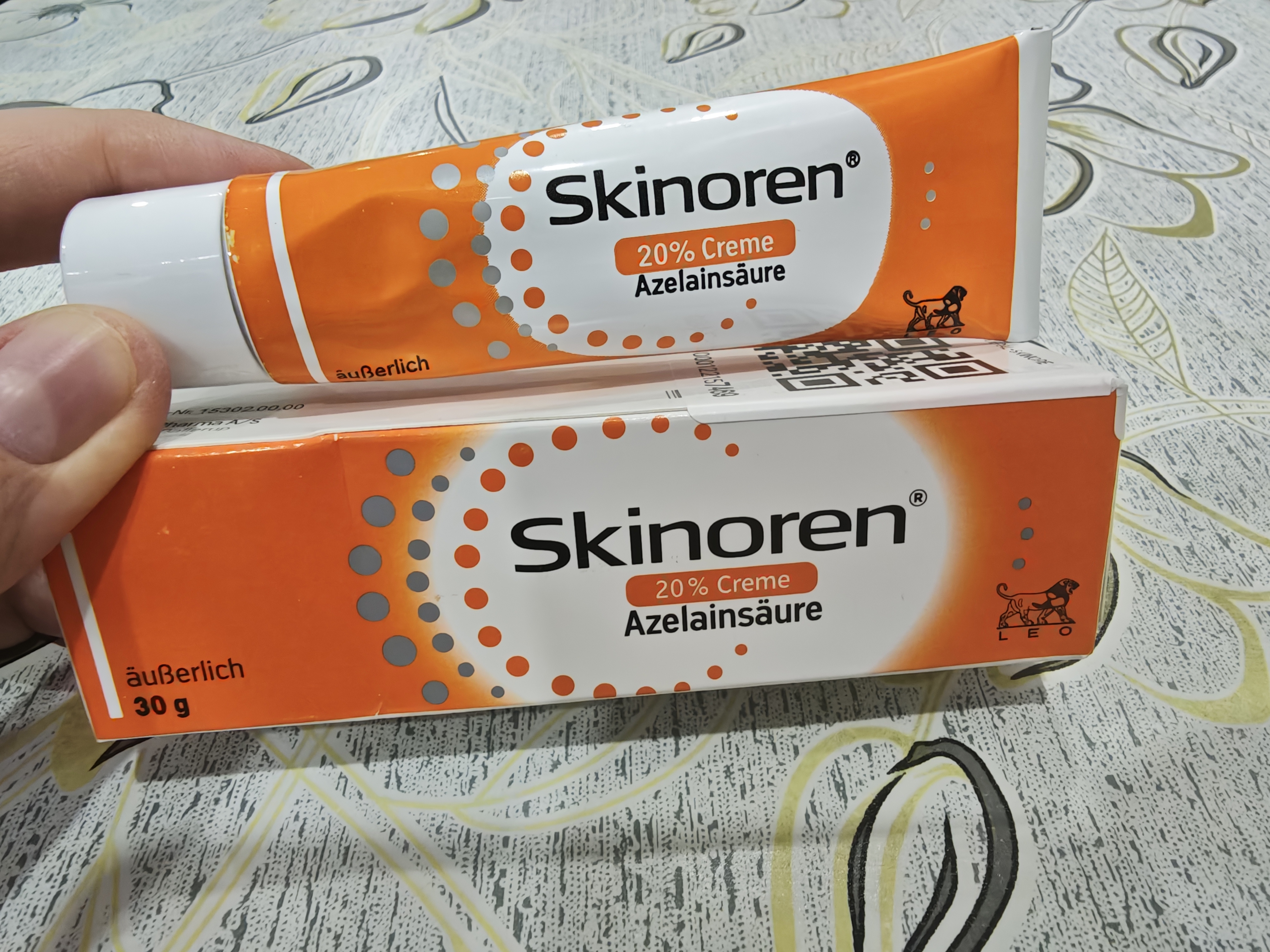 Крем Skinoren 20% - крем для лица против акне, 30 г