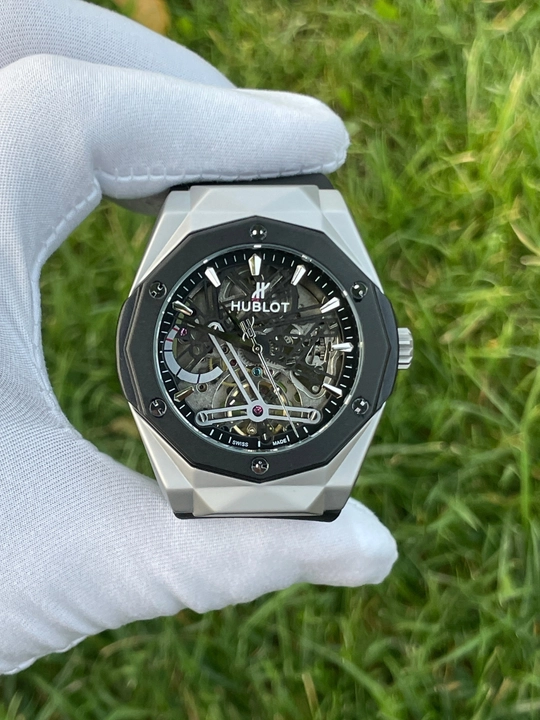 Hublot Skeleton White — Erkaklar uchun zamonaviy qo‘l soati