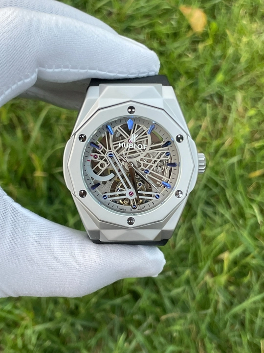 Hublot Skeleton White — Erkaklar uchun zamonaviy qo‘l soati