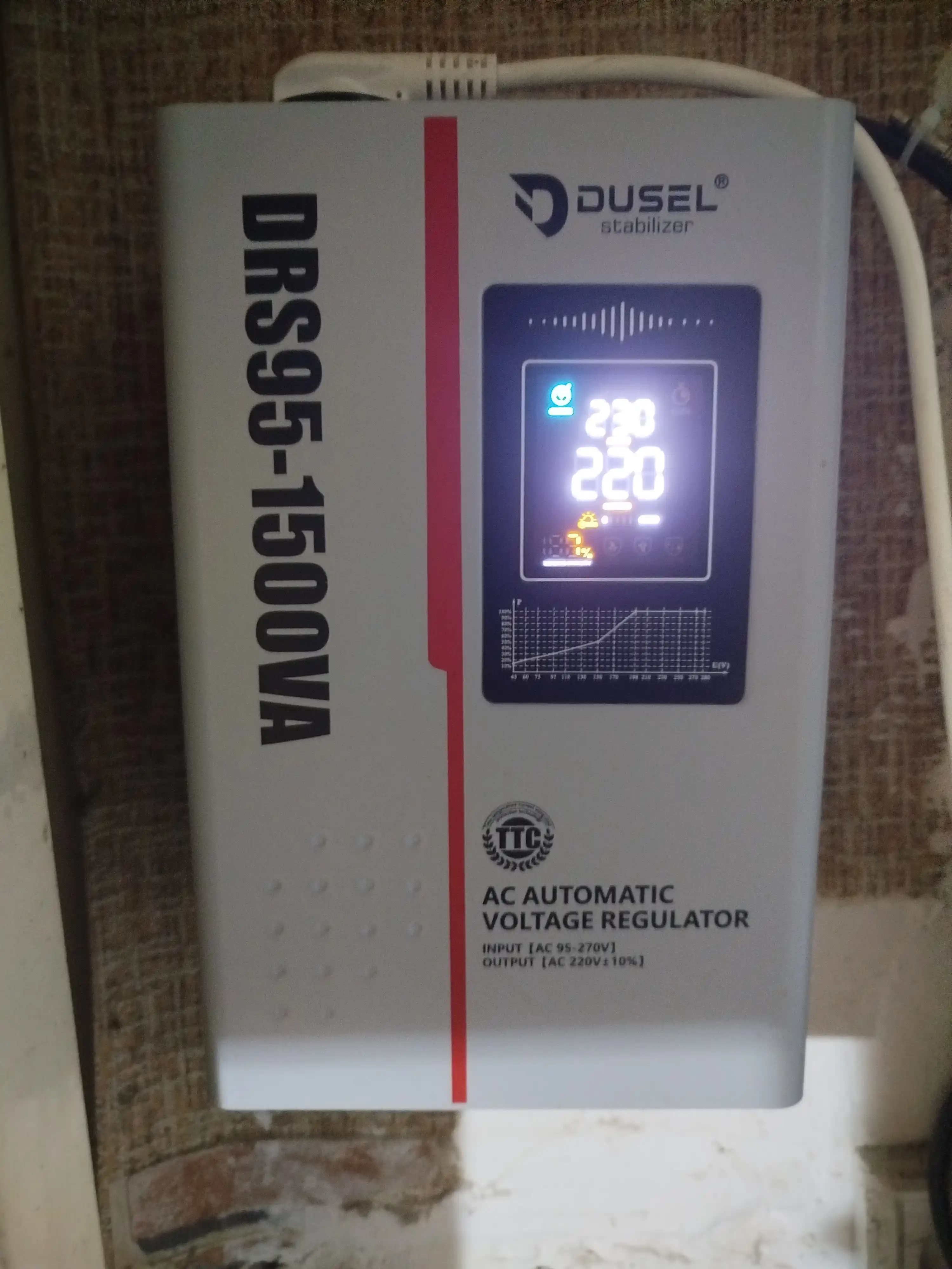 Dusel kuchlanish stabilizatori 1KVA, 2KVA, 5KVA
