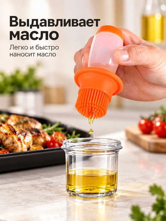 Силиконовая щетка для смазки, маслобойка, удобный дом для приготовления пищи и гриля