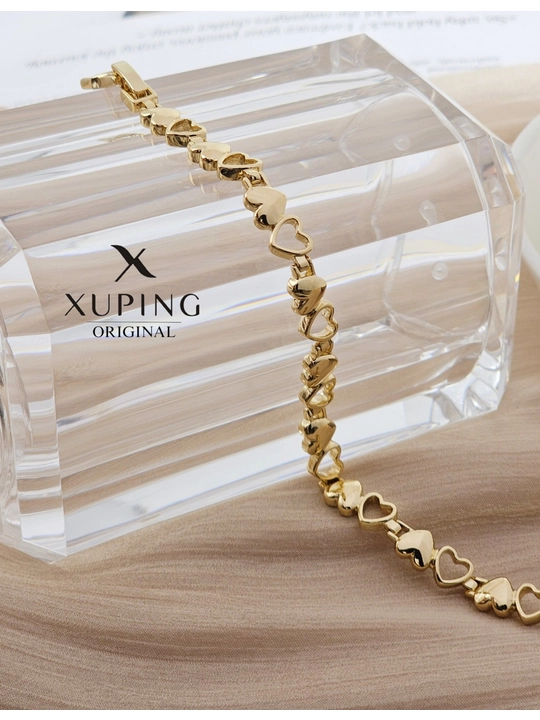 Ayollar bilaguzugi Xuping, 19 sm, oltinrang