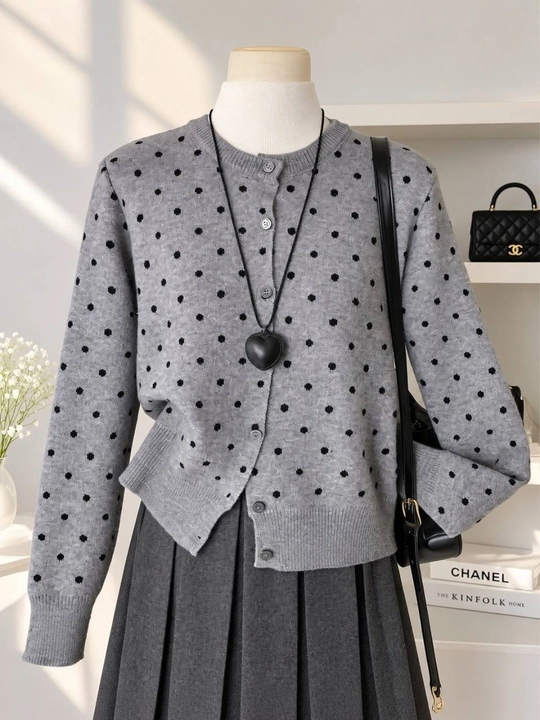 Женский кардиган на осень и зиму, тёплая кофта для женщин, размеры M, L, XL, XXL