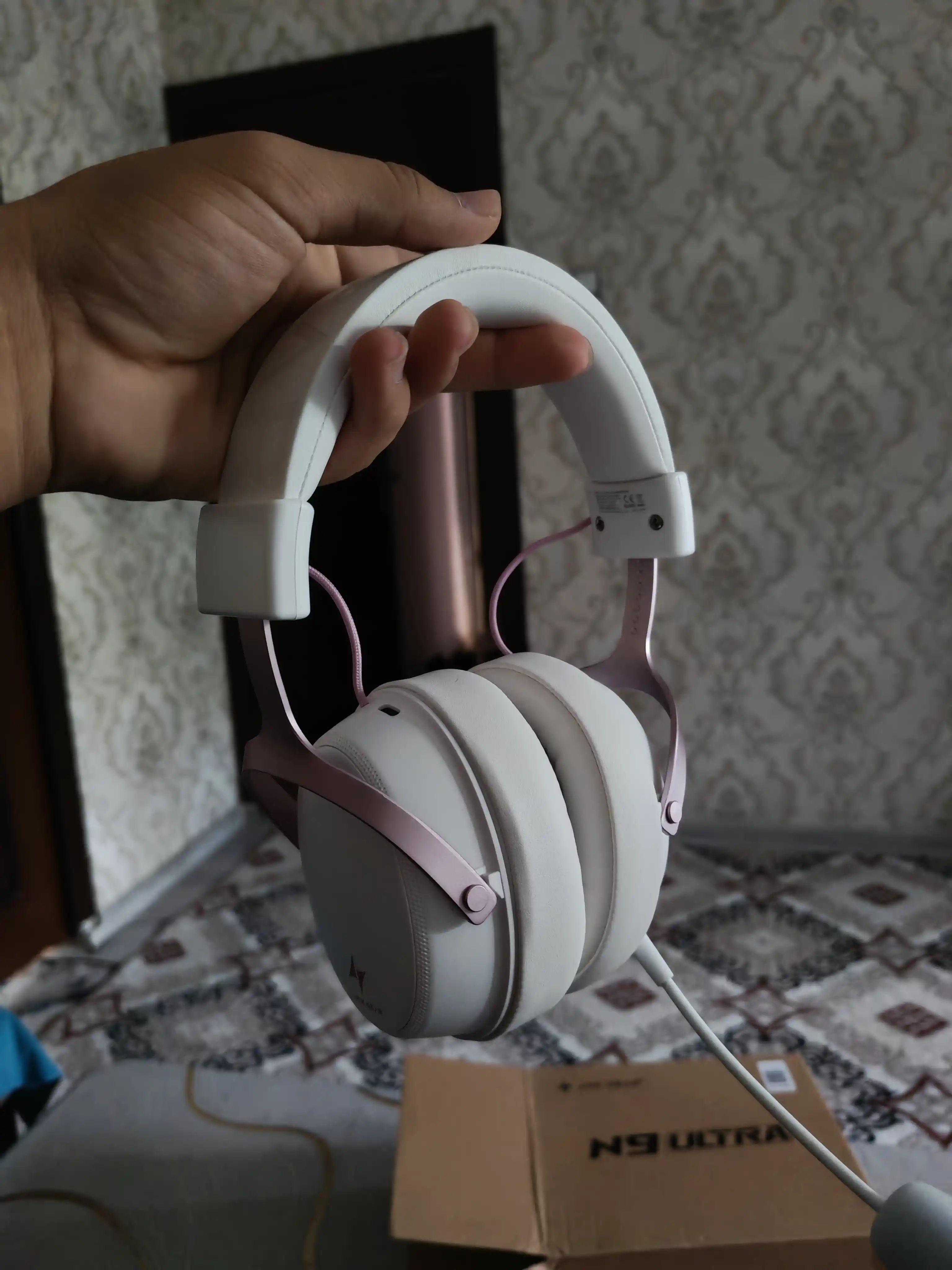 Беспроводные игровые наушники ATK Gear N9 pro+Ultra с микрофоном и 3D-звуком