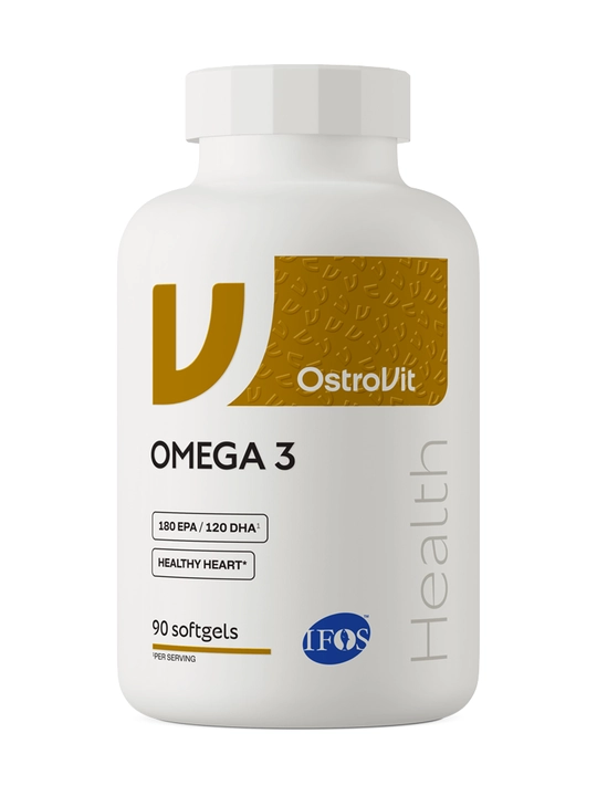 OstroVit Baliq yo'gi Omega 3 1000 mg, 90 kapsula