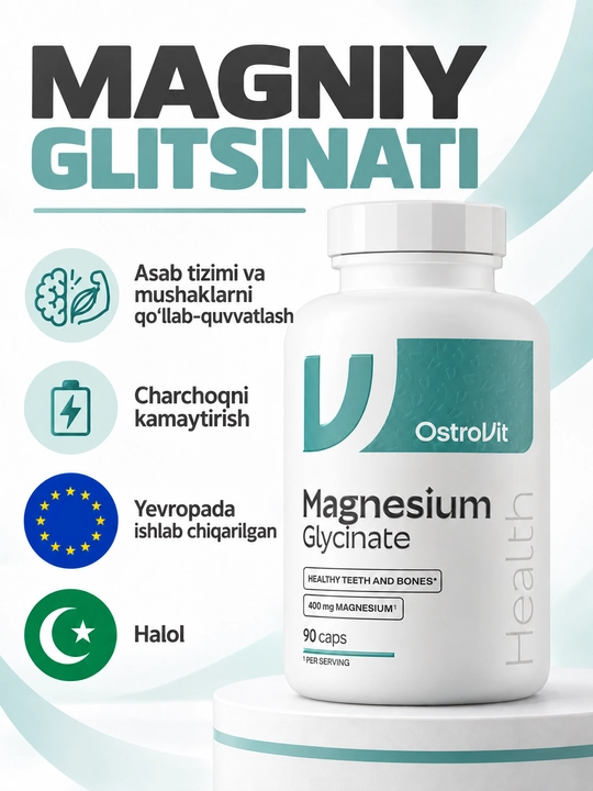 Ostrovit Magniy glicinat, 90 kapsula - 