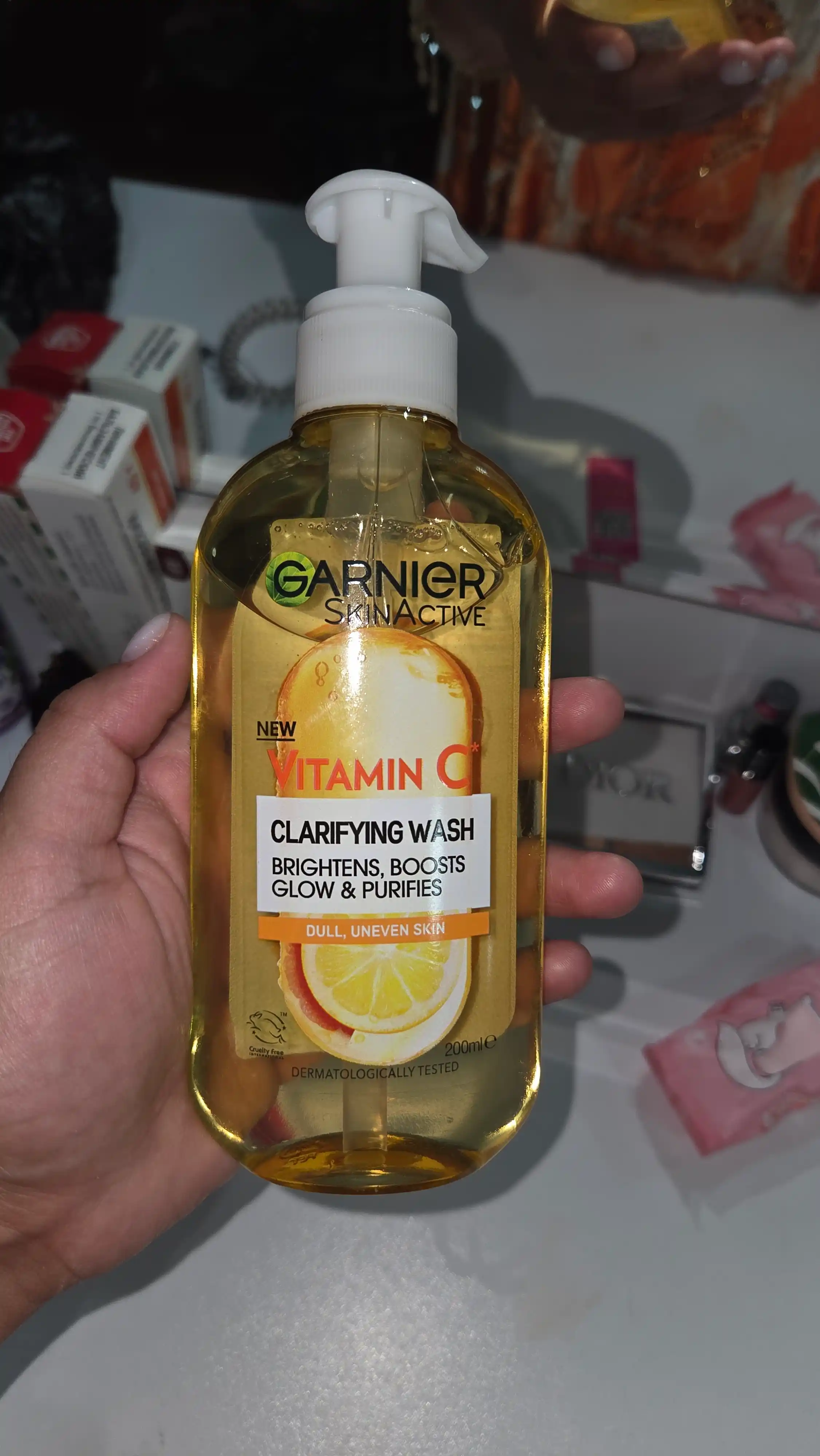 Garnier Витамин С гель-пенка для умывания