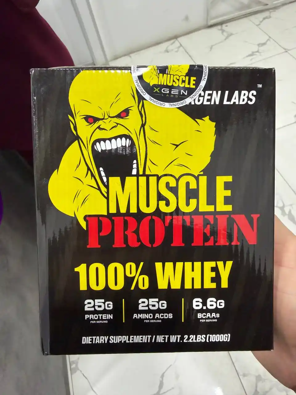 Протеин MUSCLE WHEY 100% PROTEIN 1-3-7 kg