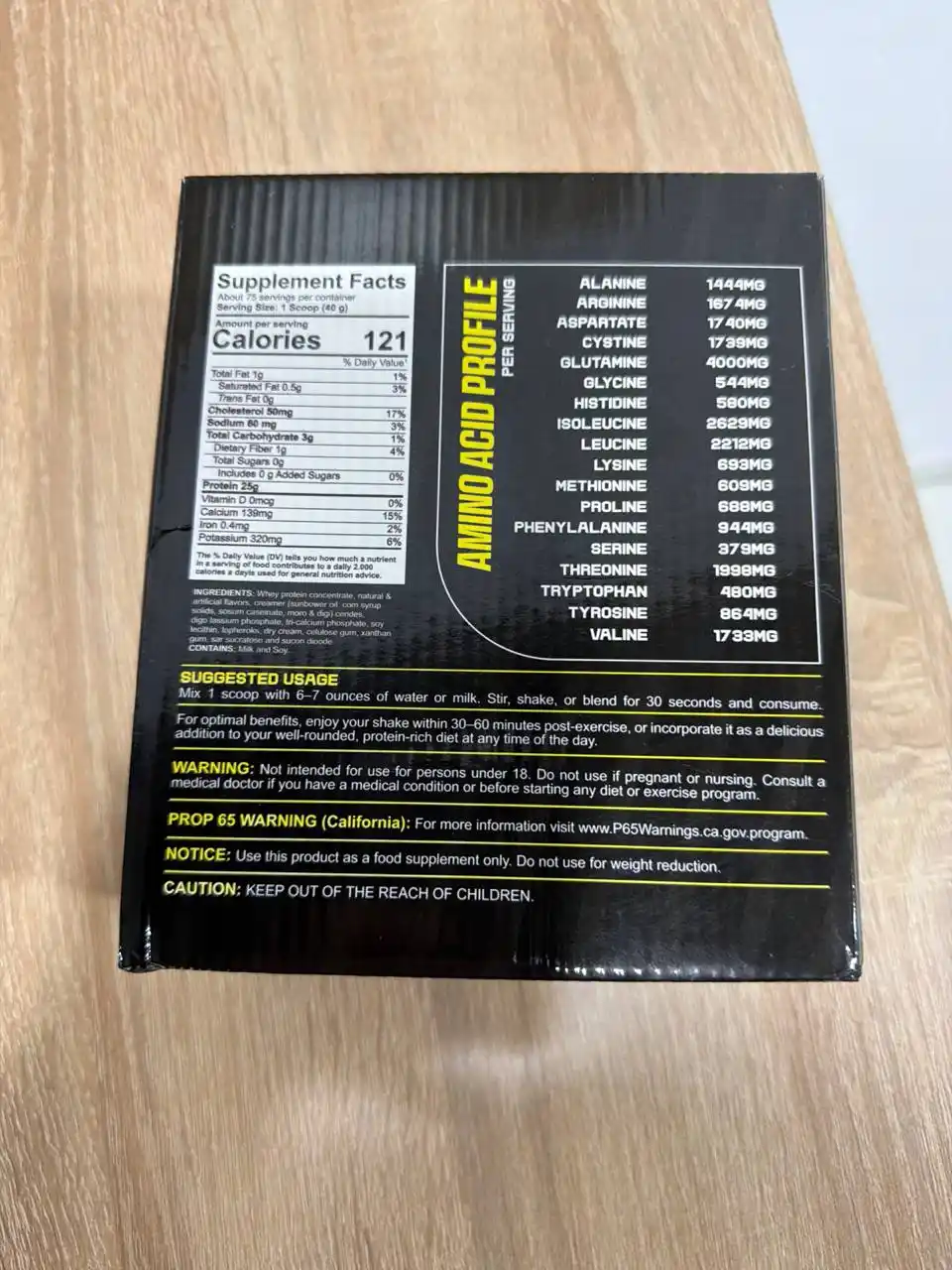 Протеин MUSCLE WHEY 100% PROTEIN 1-3-7 kg