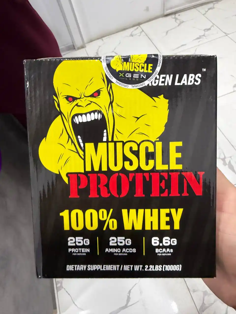 Протеин MUSCLE WHEY 100% PROTEIN 1-3-7 kg