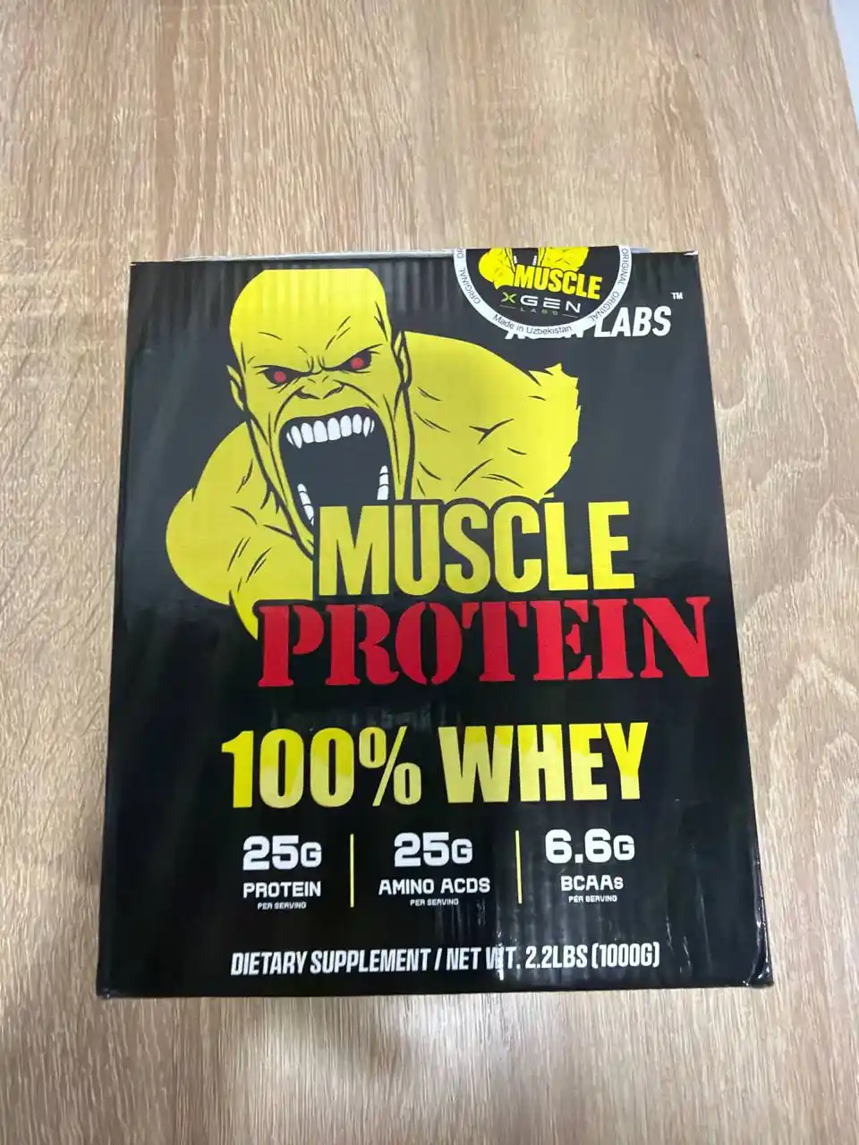 Протеин MUSCLE WHEY 100% PROTEIN 1-3-7 kg