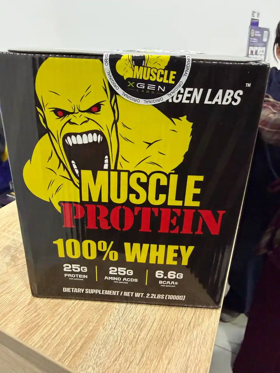 Протеин MUSCLE WHEY 100% PROTEIN 1-3-7 kg