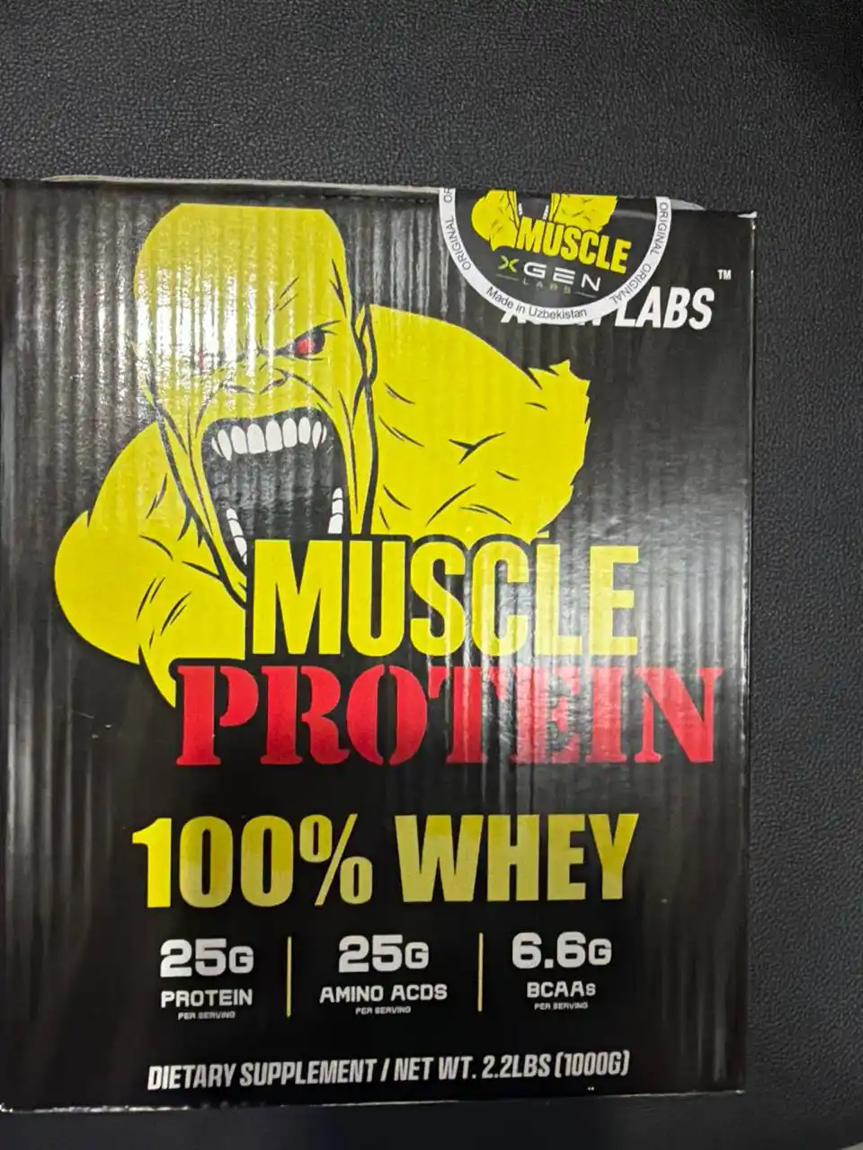 Протеин MUSCLE WHEY 100% PROTEIN 1-3-7 kg