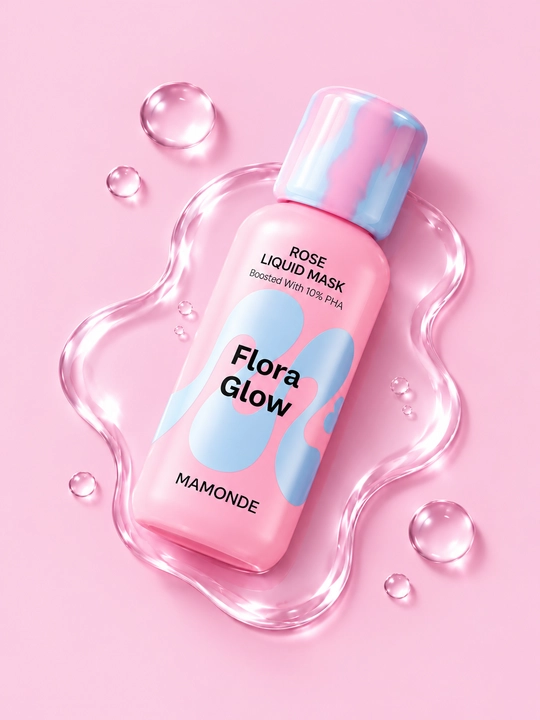 MAMONDE Flora Glow Жидкая маска с розой 80мл