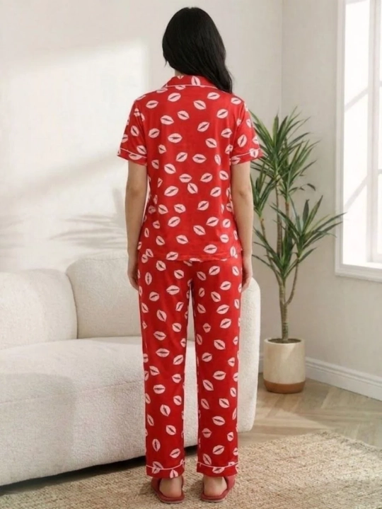 Pijama, nozik ichki kiyim, to'plam, paxta pijamasi, standart o'lcham