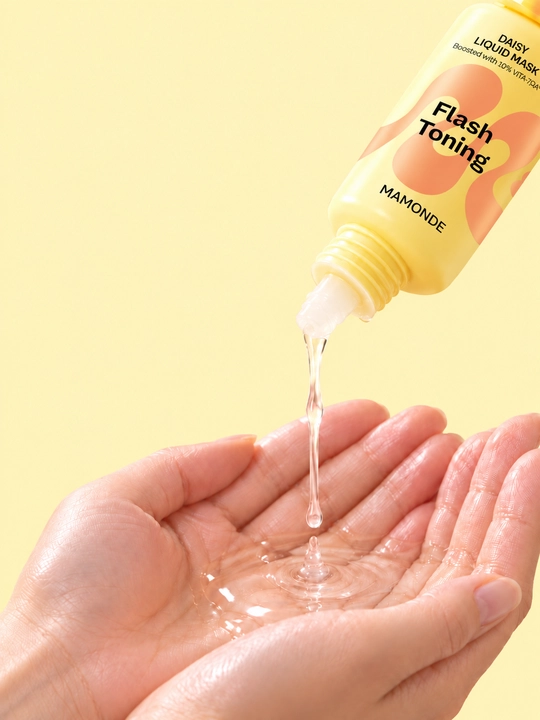 MAMONDE Flash Toning Жидкая маска с маргариткой 80мл