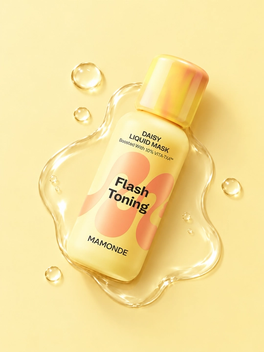 MAMONDE Flash Toning Жидкая маска с маргариткой 80мл