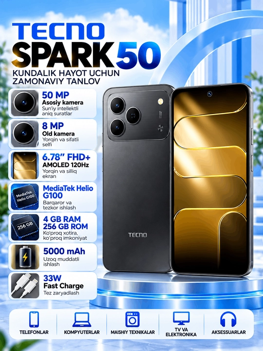 Смартфон Tecno SPARK - 