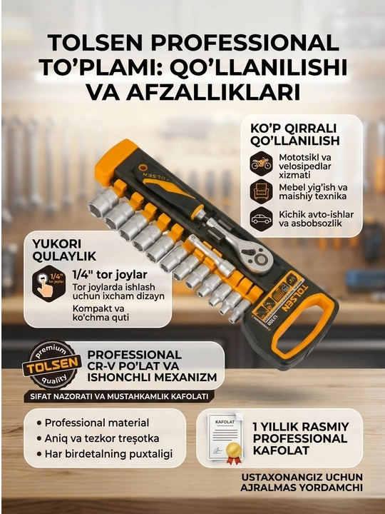 Trshodka kluch 12sht/4-14mm - 