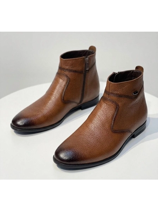 Мужские полусапоги на байке TEZCAN Shoes
