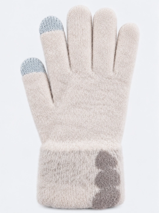 Ayollar uchun qishki issiq qo‘lqoplar, sensorli, telefon uchun, -30°C gacha
