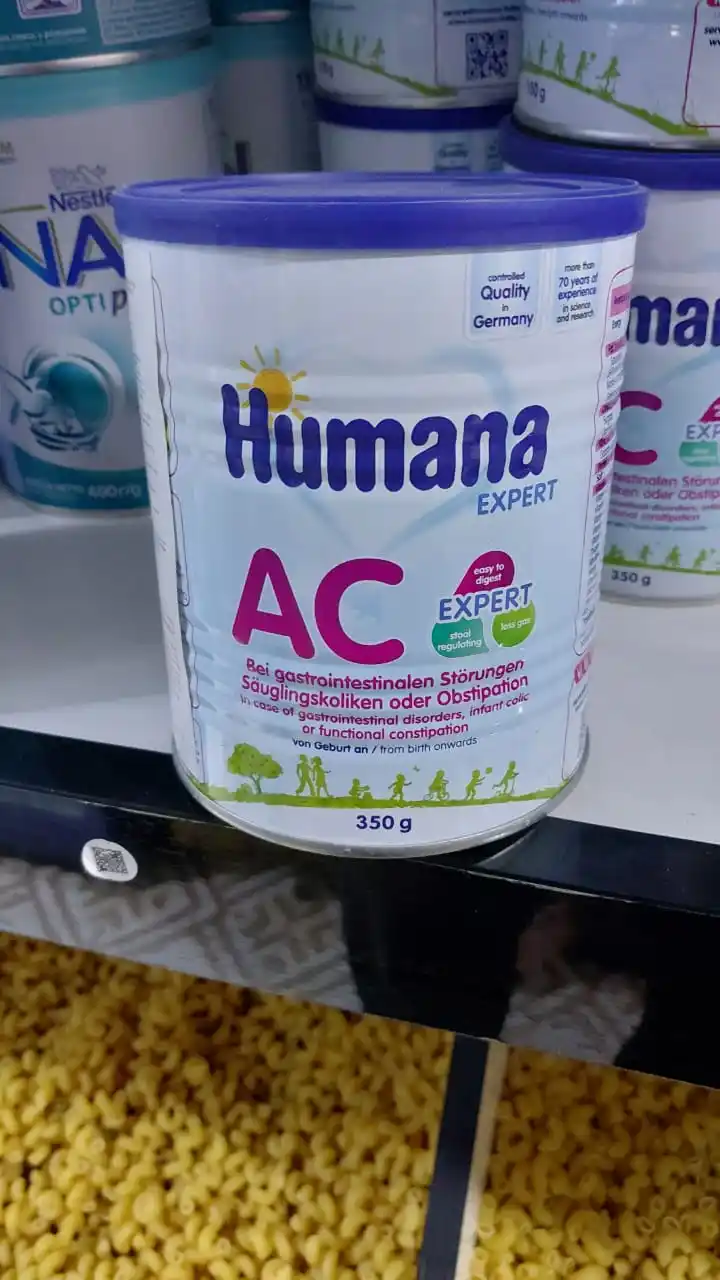Humana AC Expert bolalar aralashmasi, sezgir ovqat hazm qilish uchun, 350 g
