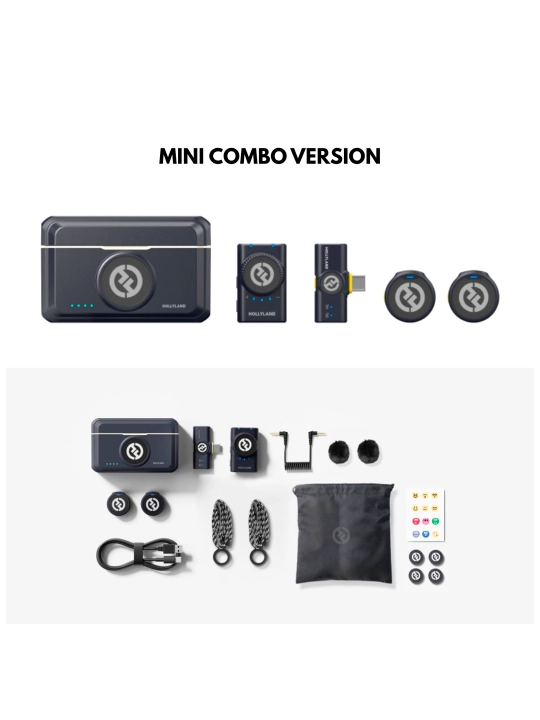 Hollyland LARK M2 Mini Combo Type-C + Camera — беспроводная микрофонная система