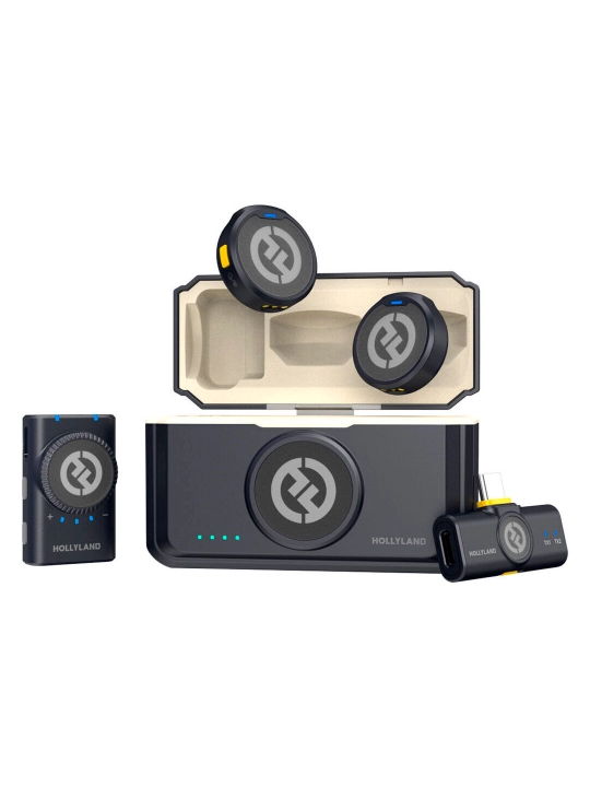 Hollyland LARK M2 Mini Combo Type-C + Camera — беспроводная микрофонная система