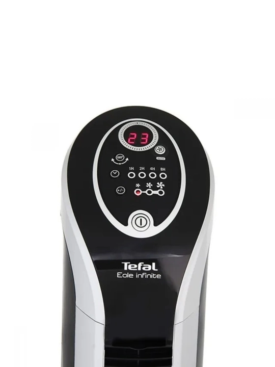 Колонный вентилятор Tefal Eole Infinite VF6670F0, 3 скорости пульт ДУ, таймер, автоповорот