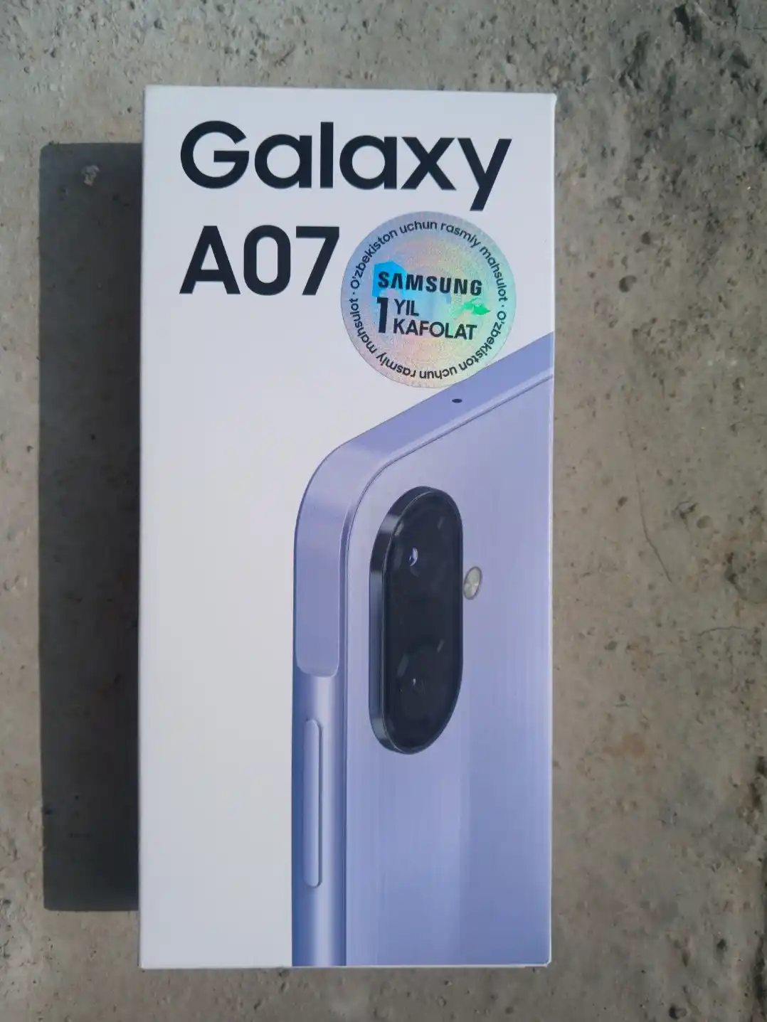 Смартфон Samsung Galaxy A07, 2 SIM, 6.7" 90Hz, 5000 мАч 25Вт, Helio G99, Камера 50МП