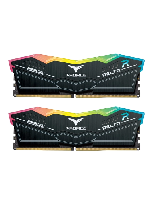 Operativ Xotira T-FORCE DELTA RGB 6000MHz DDR5 16GB 32GB 64GB Gaming