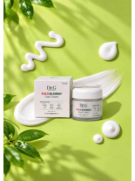 Увлажняющий крем Dr.G R.E.D Blemish Clear для чувствительной кожи, 70 мл